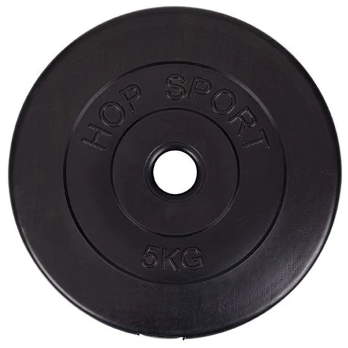 Млинці для штанг і гантель Hop-Sport 5 кг (5906190231062)