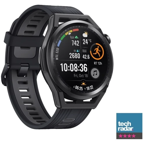 Смарт-часы Huawei Watch GT Runner Black: Дисплей 1.43" AMOLED (466x466)