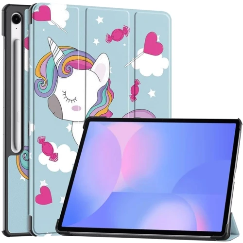 Аксесуар для планшетних ПК BeCover Smart Case Unicorn для Samsung X620/X626 Galaxy Tab S10 FE Plus (713388): Колір малюнок