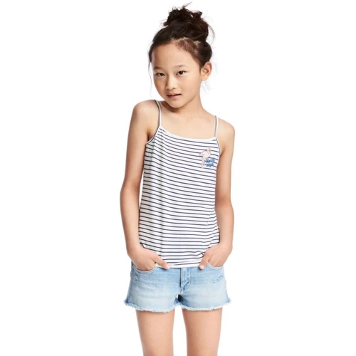 Майка H&M 7Z4948335 170 см белая: Размер 170