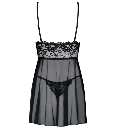Эротический комплект Obsessive Imperia babydoll, XXL