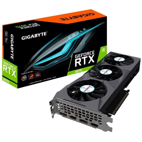 Видеокарта GIGABYTE GeForce RTX3070 8Gb EAGLE OC (GV-N3070EAGLE OC-8GD): Исполнение Двухслотовое