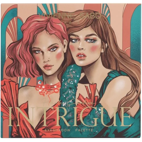 Vivienne Sabo Haute Couture Triomphe 01 intrigue Палетка теней для век 9 цветов 15 g: Вид Палетки теней