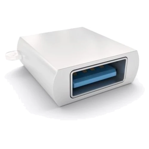 Адаптер Satechi Adapter USB-C to USB Silver (ST-TCUAS): Колір сріблястий