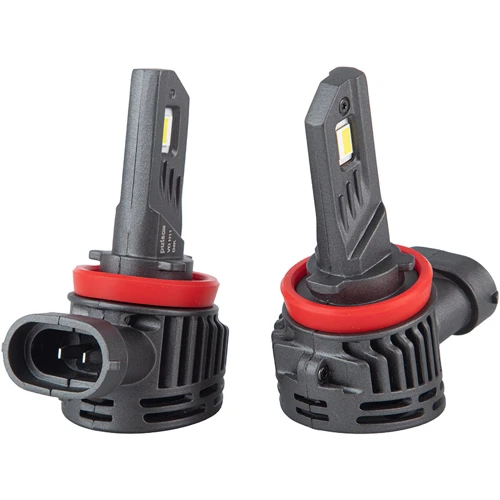 Світлодіодна автолампа Pulso VO-H8-H9-H11-H16/LED-chips Flip chip/9-16V/2*50W/6000Lm/6500K: Колір світіння Белый