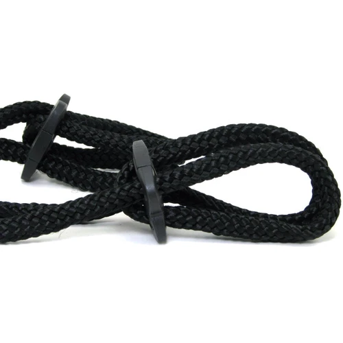 Наручники Japanese Silk Love Rope Ankle Cuffs, черный