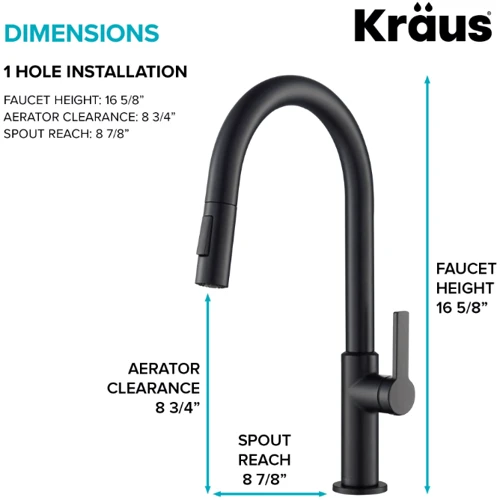 Змішувач для кухонного миття Kraus KPF-2820MB