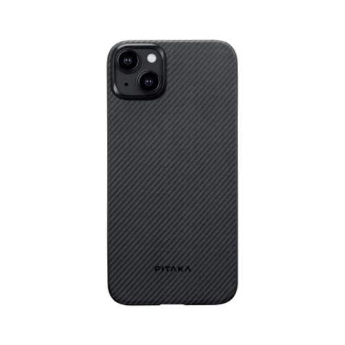 Чехол для iPhone Pitaka MagEZ Case 4 Twill 600D Black/Grey (KI1501MA) for iPhone 15 Plus