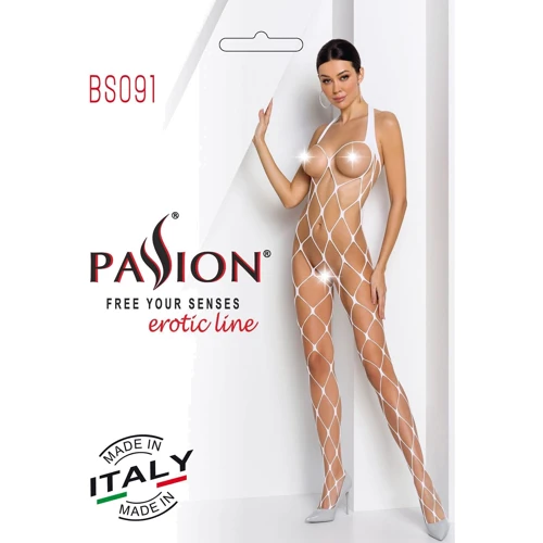 Бодистокинг Passion BS091 white