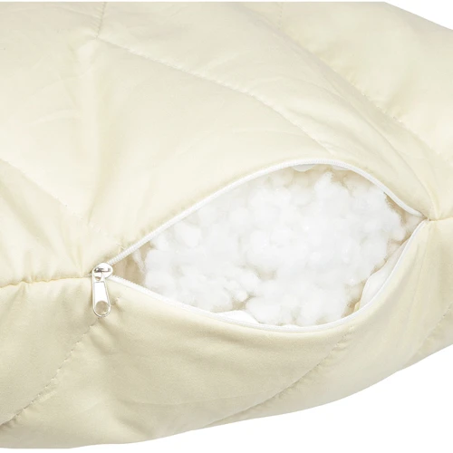 Подушка Sonex Simple Wool 70х70 см бежевая (SO102380): Наполнитель шерсть