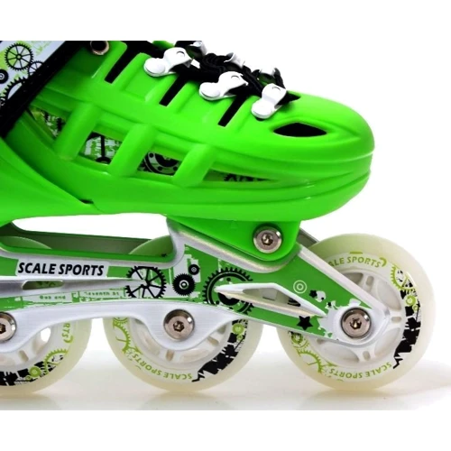 Ролики Scale Sports. Green (размер 38-42): Пол унисекс