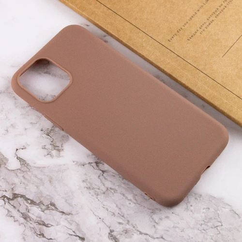 Чехол для iPhone TPU Case Candy Brown for iPhone 14: Тип чехла накладка на заднюю часть