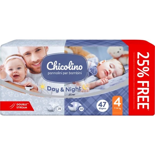Підгузки Chicolino Combi 4 (7-14кг) 47шт
