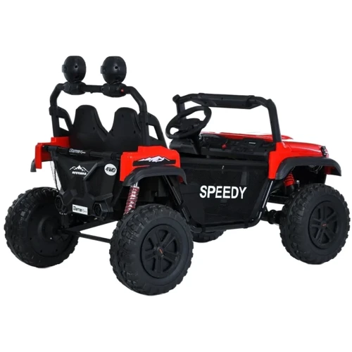 Дитячий електромобіль Bambi Джип червоний (M 6206EBLR-3(24V))