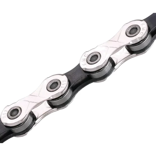 KMC 1/2x11/128 114 звеньев X11-1 silver/black (CHA-62-67)