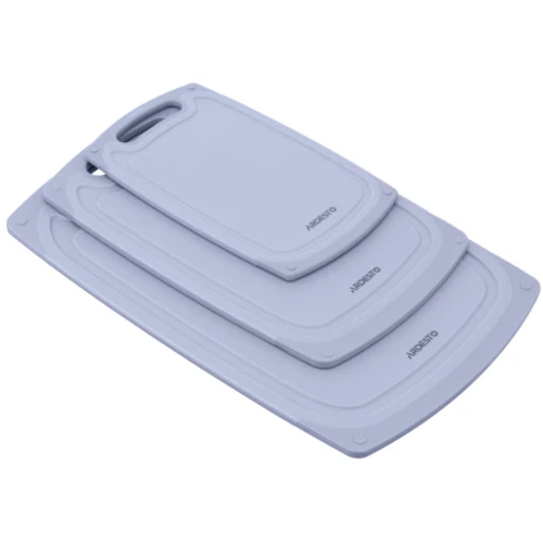 Разделочная доска Ardesto Gemini 40х24.5х0.9 см серая (AR1440GR)