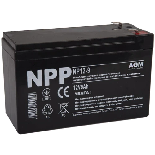 NPP 12В 9 Ач (NP12-9)