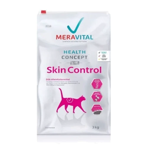 Сухой корм Mera MVH Skin Control для котов при дерматозе и чрезмерном выпадении шерсти 3 кг (740497 - 4320): Тип Сухой корм