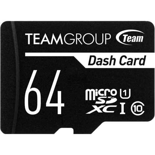 Карта памяти Team 64GB microSDXC Class 10 UHS-I U1 High + adapter (TDUSDX64GUHS03): Тип карты MicroSDXC