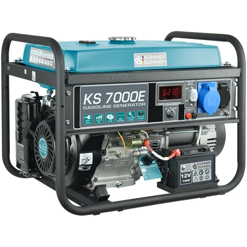 Генератор бензиновий Könner & Söhnen KS 7000E: Тип електростанції бензиновий