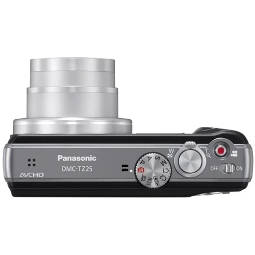 Panasonic Lumix DMC-TZ25 black: Кількість ефективних мегапікселів 12.1