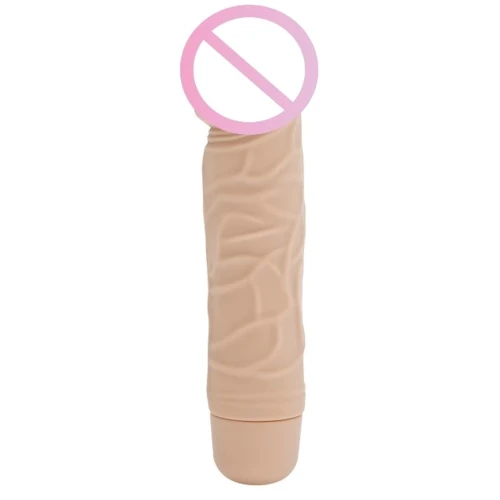 Вибратор ToyJoy Mini Classic Original Vib, 13x3.5 см, бежевый