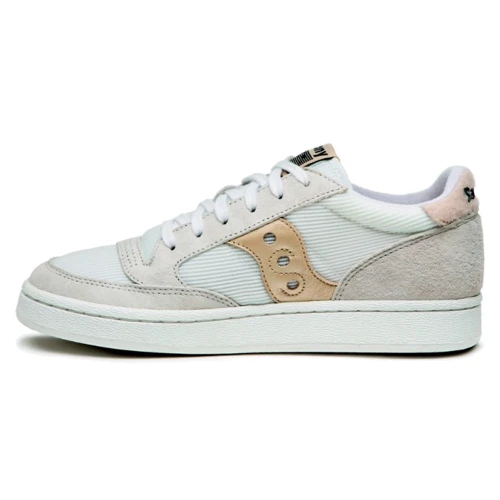 Кеды Saucony Jazz Court (60555-19s) 38 (8) белые натуральная замша демисезон: Материал верха Текстиль, Натуральная замша