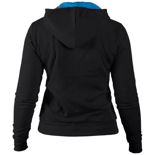 Толстовка спортивна Arena W Essential Hooded F/Z Jacket 001041-500 40 (XS) чорна: Склад Хлопок