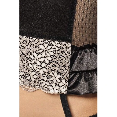 Корсет Passion Exclusive ROMA CORSET black XXL/XXXL