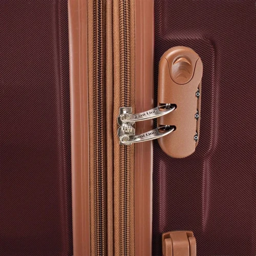 Чемодан Semi Line 28" (L) Burgundy (T5708-3): Застежка Молния