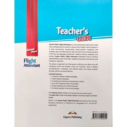 Career Paths: Flight Attendant: Teacher's Guide: Виробник Express Publishing
