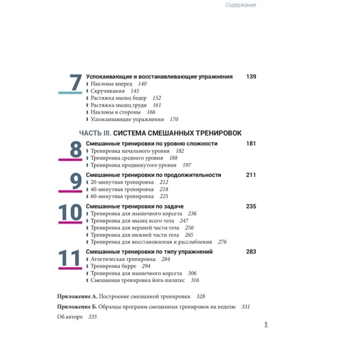 Смешанные тренировки: фитнес, йога, пилатес и барре: Производитель Попурри