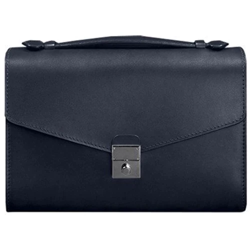 Женская сумка-сэтчел Lola BlankNote темно-синяя (BN-BAG-35-navy-blue): Пол Женский