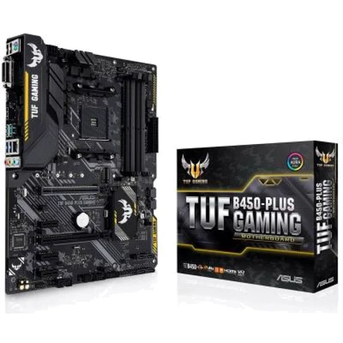 ASUS TUF B450-PLUS GAMING: Додатково Підтримка UEFI, Підтримка RAID, Радіатор на VRM