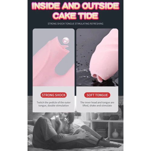 Вибратор BOSS FoxShow Silicone Heating and Thrusting Vibrator Pink