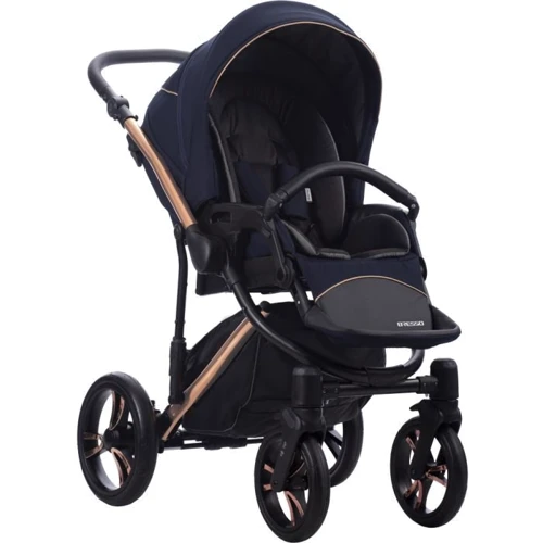 Детская коляска 2 в 1 Bebetto Bresso Premium STELLA 01 (503.32.19.ST01): Количество блоков 2