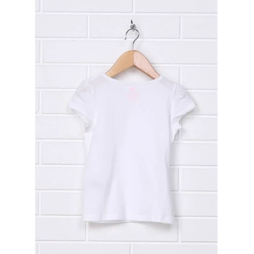 Футболка H & M 7Z3571305 92 см біла: Стать дівчинка