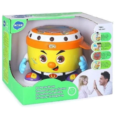 Зажигательный барабан Hola (6107): Вид барабан, бубен, маракасы