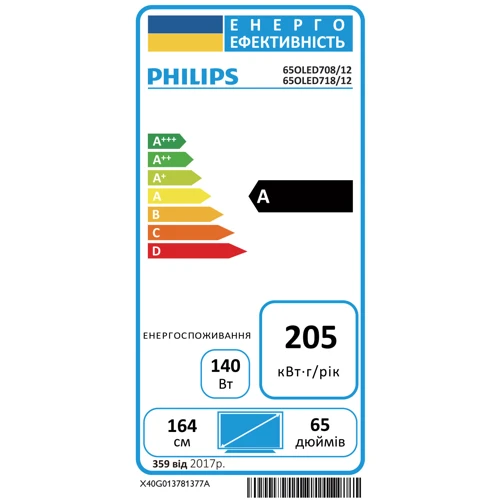 Телевизор Philips 65OLED718/12 фото 17