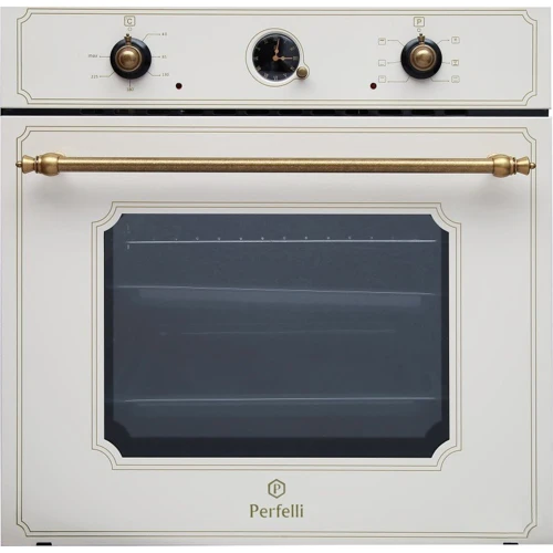 Духова шафа електрична Perfelli BOE 6644 IV Retro: Об'єм, л 64