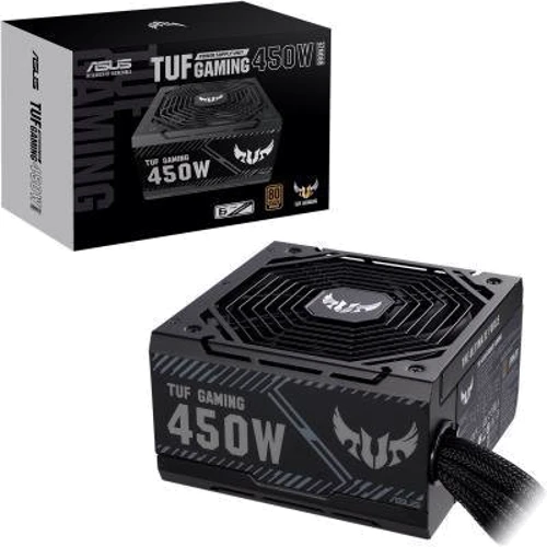 Блок живлення ASUS TUF-GAMING-450B: Коннектори Підключення материнської плати 20+4 pin Підключення процесора 4+4 pin Кількість роз'ємів додаткового живлення для відеок 2 Підключення відеокарти 2x6+2 pin Кількість роз'ємів SATA 5 Кількість роз'ємів