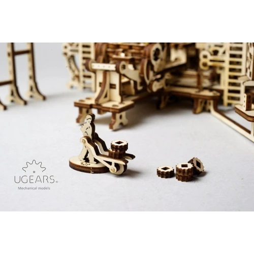 Механічний 3D пазл UGEARS "Фабрика роботів" (70039) фото 4