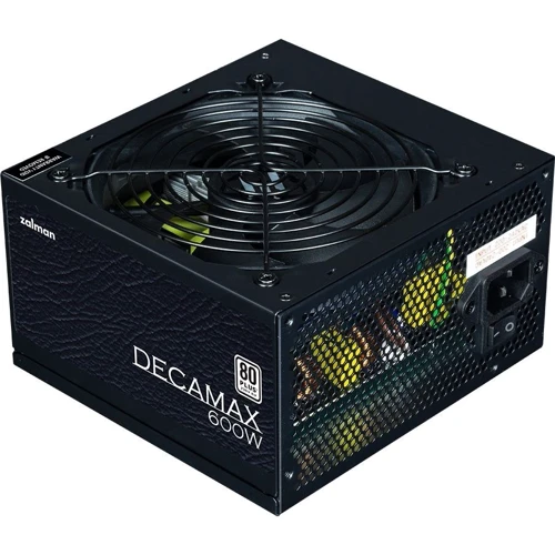 Блок живлення Zalman 600W Decamax (ZM600-LX3): Вентилятор нижньої стінки 120 мм