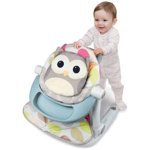 Стульчик-ходунки WinFun Sit to walk Activity center Owl (805001-NI) фото 5