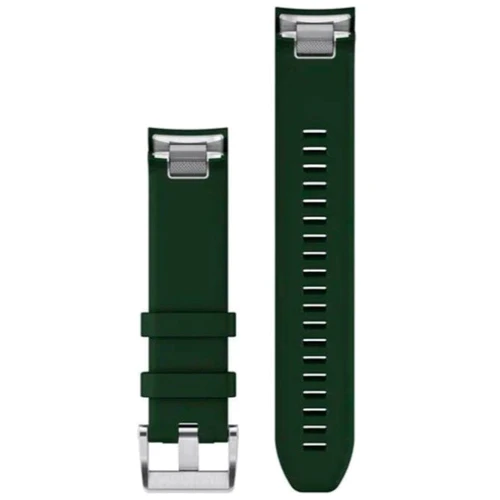 Ремешок Garmin MARQ QuickFit 22m Pine Green Silicone (010-13008-01): Цвет зеленый