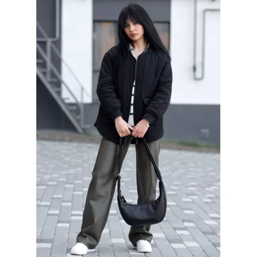 Женская сумка хобо Sambag HOBO S черная (53100001): Тип Сумки