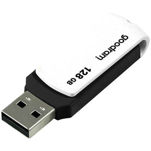 USB-флешка GOODRAM 128GB UCO2 USB 2.0 Colour Black/White (UCO2-1280KWR11): Стандарт USB USB 2.0