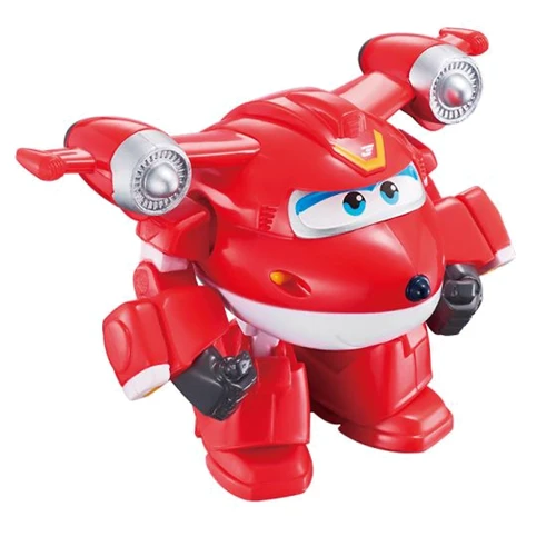 Ігровий набір Super Wings Supercharge Articulated Action Vehicle Jett Джетт (EU740991V)