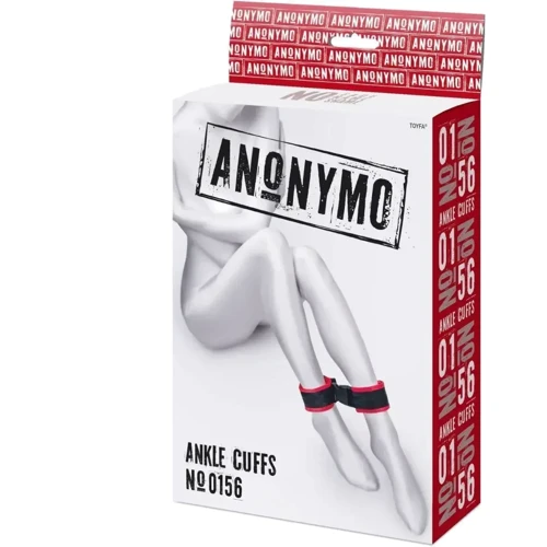 Фіксатори для ніг Toyfa Anonymo Ankle Cuffs №0156, red