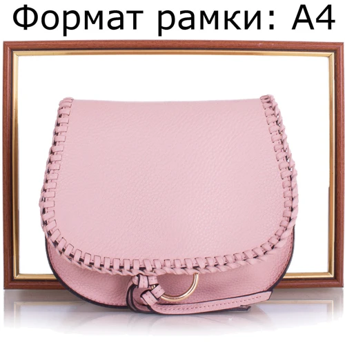 Женская сумка кросс боди Amelie Galanti розовая(A981218-pink): Застежка Молния